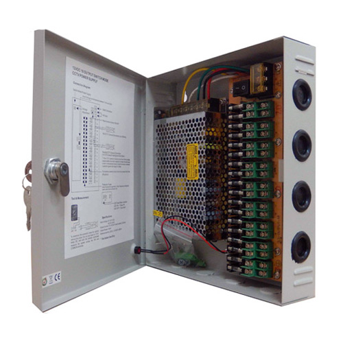 120W 10A 18CH DC12V Output Switch Mode CCTV Distribution Box Portable Power Supply For IR Camera Monitoring Equipment LED Tape Lights 120W 10A 18CH DC12V Output Switch Mode CCTV Distribution Box Portable Power Supply For IR Camera Monitoring Equipment LED Tape Lights